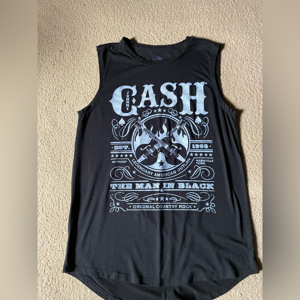 Cash sleeveless t-shirt, size Medium